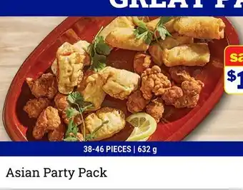 M & M Food Market Asian Party Pack offer
