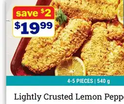 M & M Food Market Lightly Crusted Lemon Pepper Sole offer
