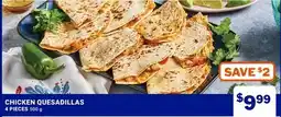 M & M Food Market CHICKEN QUESADILLAS offer
