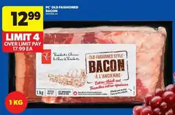 Real Canadian Superstore PC old fashioned bacon offer