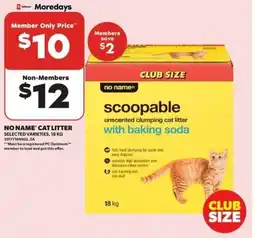 Real Canadian Superstore No name cat litter offer