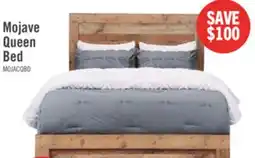 The Brick Mojave Panel Bed with Headboard & Frame, Rustic, Brown - Queen Size offer