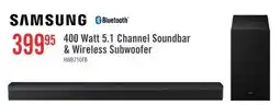 The Brick SAMSUNG B-Series 5.1 Channel Soundbar with Wireless Subwoofer (HW-B750F/ZC) offer