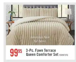 The Brick Fawn Terrace 3-Piece Full/Queen Comforter Set - Warm Caramel offer