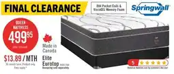 The Brick Springwall Elite Queen Mattress offer