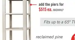 The Brick Madison Bookcase Pier - White offer