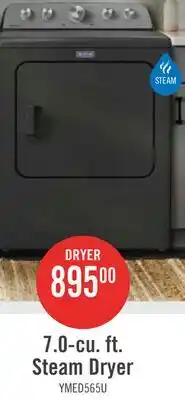 The Brick Maytag 7.0 Cu. Ft. Pet Pro Electric Dryer - Volcano Black - YMED5605RU offer