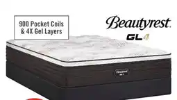 The Brick Beautyrest GL4 Eurotop Firm Queen Mattress offer