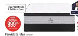 The Brick Scott Living Berwick Eurotop Medium Queen Mattress offer