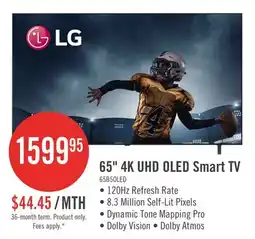 The Brick LG 65 B5 OLED 4K UHD evo AI Smart webOS TV (OLED65B5PUA.ACC) - 2025 Model offer