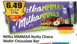 Starsky MMMAX Nutty Choco Wafer Chocolate Bar offer