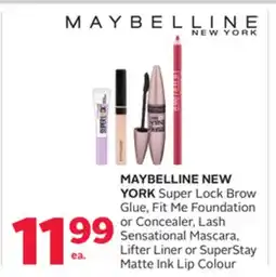 Rexall MAYBELLINE NEW YORK offer