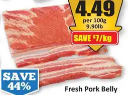 Starsky Fresh Pork Belly offer