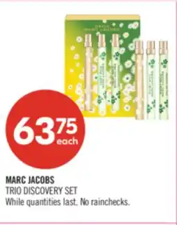 Shoppers Drug Mart MARC JACOBS TRIO DISCOVERY SET offer