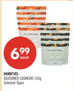 Shoppers Drug Mart HANDFUEL SEASONED CASHEWS offer