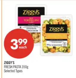 Shoppers Drug Mart ZIGGY'S FRESH PASTA offer