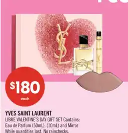 Shoppers Drug Mart LIBRE VALENTINE'S DAY GIFT SET Contains Eau de Parfum (50mL), (10mL) and Mirror offer