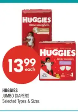 Shoppers Drug Mart HUGGIES JUMBO DIAPERS offer