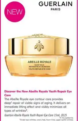 Shoppers Drug Mart Guerlain Abeille Royale Youth Repair Eye Care offer