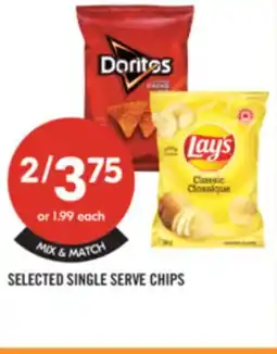Shoppers Drug Mart SELECTED SINGLE SERVE CHIPS offer