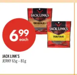 Shoppers Drug Mart JACK LINK'S JERKY offer