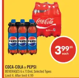 Shoppers Drug Mart COCA-COLA or PEPSI BEVERAGES offer
