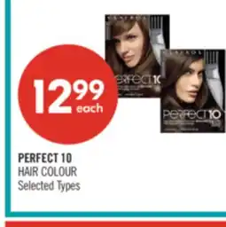 Shoppers Drug Mart PERFECT 10 HAIR COLOUR offer