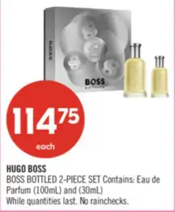 Shoppers Drug Mart HUGO BOSS BOSS BOTTLED 2-PIECE SET Contains: Eau de Parfum (100mL) and (30mL) offer