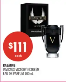 Shoppers Drug Mart RABANNE INVICTUS VICTORY EXTREME EAU DE PARFUM offer