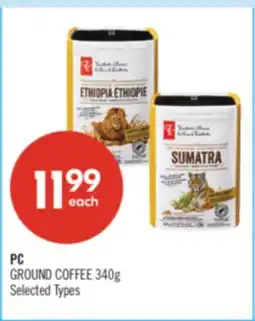 Shoppers Drug Mart PC GROUND COFFEE offer