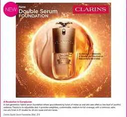Shoppers Drug Mart Clarins Double Serum Foundation offer