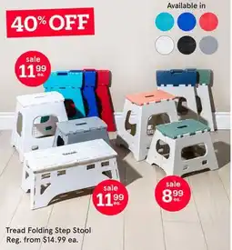 Kitchen Stuff Plus Tread Folding Step Stool offer