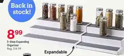 Kitchen Stuff Plus 3-Step Expanding Organizer offer