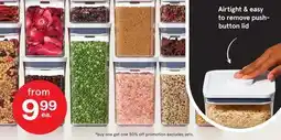 Kitchen Stuff Plus Oxo Pop Storage Containers offer