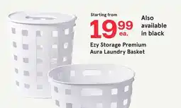 Kitchen Stuff Plus Ezy Storage Premium Aura Laundry Basket offer