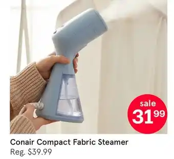Kitchen Stuff Plus Conair Compact Fabric Steamer offer