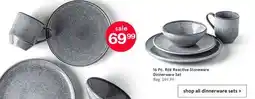 Kitchen Stuff Plus 16 Pc. Rök Reactive Stoneware Dinnerware Set offer