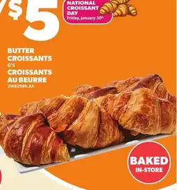 Independent City Market BUTTER CROISSANTS, 6'S offer