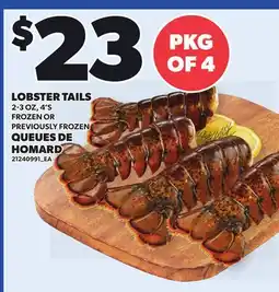 Independent City Market LOBSTER TAILS, 2-3 OZ, 4'S offer