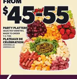 Independent City Market PARTY PLATTERS offer
