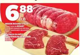 Independent City Market INSIDE ROUND STEAK ROAST OR ROAST offer