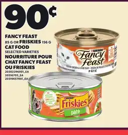Independent City Market FANCY FEAST, 85 G OR FRISKIES, 156 G CAT FOOD offer