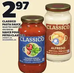 Independent City Market CLASSICO PASTA SAUCE, 410/600 ML offer
