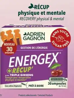 Accès pharma ADRIEN GAGNON RECOVERY physical & mental offer