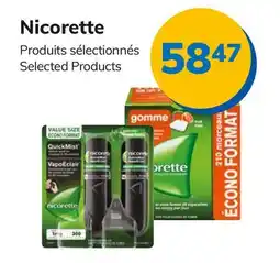 Accès pharma Nicorette offer