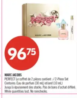 Pharmaprix MARC JACOBS PERFECT 2-Piece Set Contains (30 mL) and (10 mL) offer