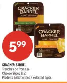Pharmaprix CRACKER BARREL Cheese Slices offer