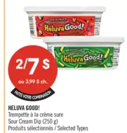 Pharmaprix HELUVA GOOD! Sour Cream Dip offer
