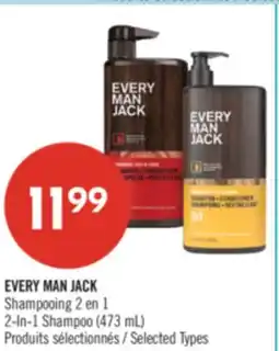 Pharmaprix EVERY MAN JACK 2-In-1 Shampoo offer