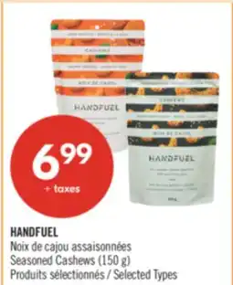 Pharmaprix HANDFUEL Seasoned Cashews offer